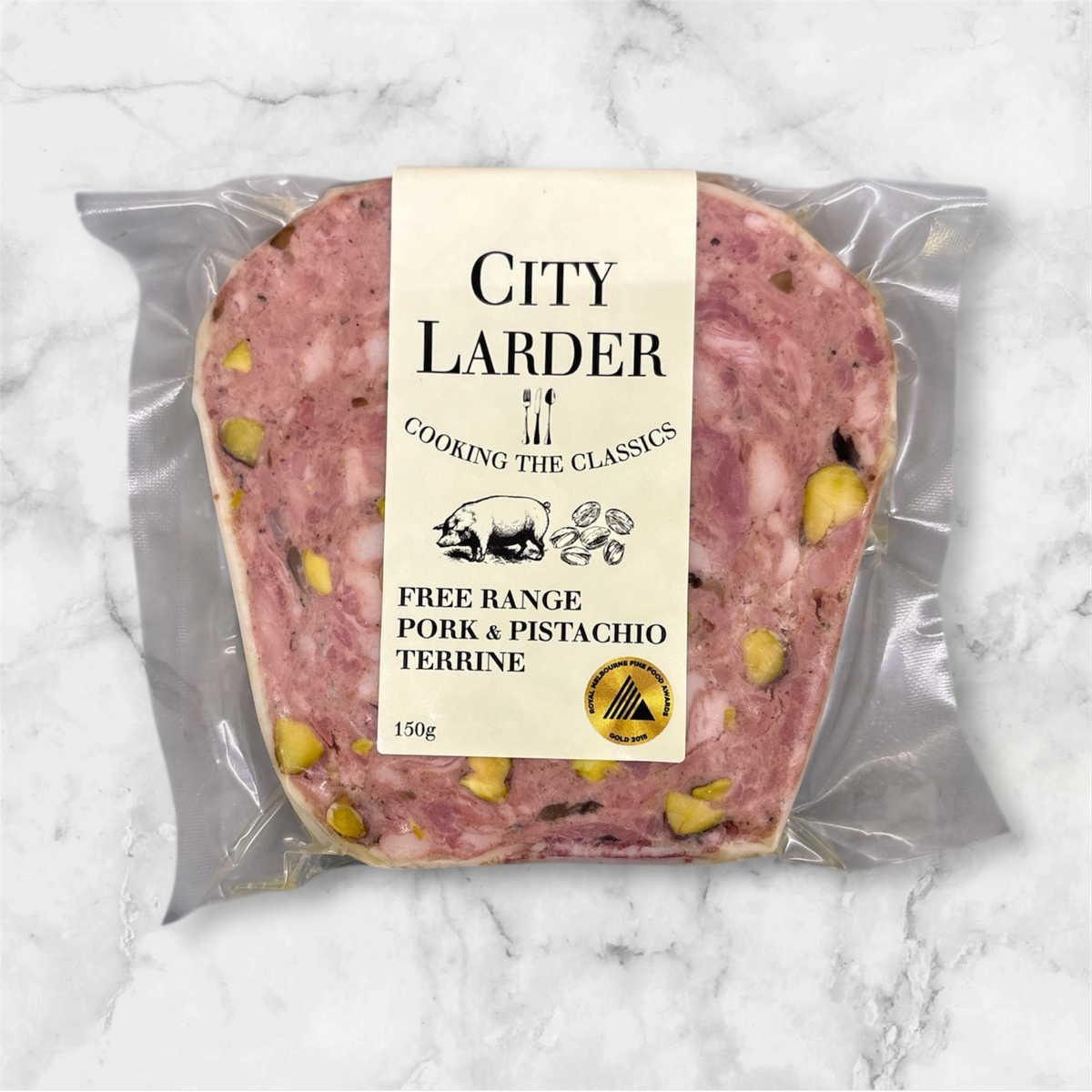 City Larder Free Range Pork and Pistachio Terrine 170g